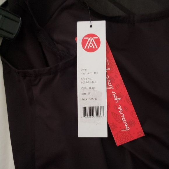 TeMa Hi Lo Athletic Tank Top with Mesh Back size S - Picture 7 of 10